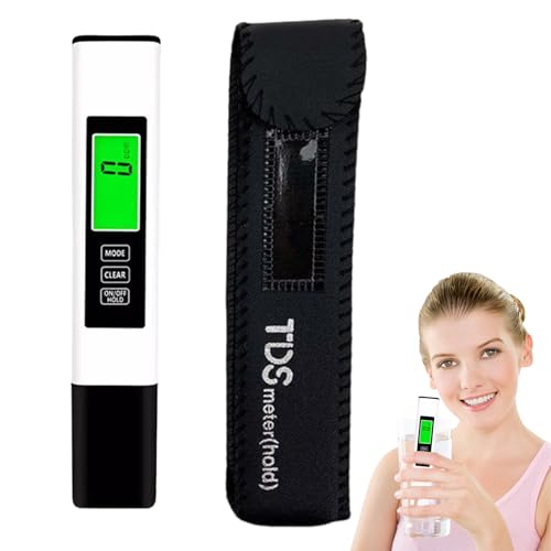 Jukeoiu Wassertester - Präzises Wasser Tester Mit Mehrfachfunktion - Tragbares Labor Multiparameter Messgerät für Schwimmbad Zuhause Labor Aquaristik Garten Jukeoiu Wassertester - Präzises Wasser Tester Mit Mehrfachfunktion - Tragbares Labor Multiparameter Messgerät für Schwimmbad Zuhause Labor Aquaristik Garten von Jukeoiu