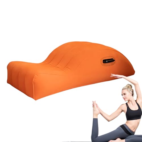 Jukeoiu Yoga Lounge Chair Aufblasbar | Pilates Übungsmöbel - Aufblasbarer Yoga Lounger, Klappbarer Pilates Sofa Für Unterwegs Und Zuhause von Jukeoiu
