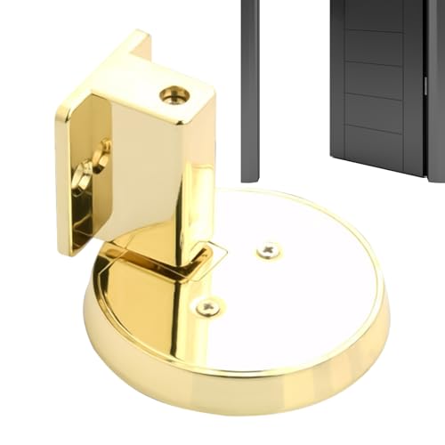 Türstopper - Kein Bohrtür Stopper -Retainer - Metallbodenhaltertür Jammer - Stoppen Sie Den No-Punch-Retainer - Mechanisch Ohne Bohrtür Stopper von Jukeoiu