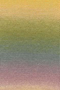 50g "Baby cotton color" - Farbe: 49 - Verlauf gelb/ grün/ altlila - Feine langstaplige Baumwolle aus kontrolliert biologischem Anbau. - (Lager: V-brR-F) von Jules Geschenkevitrine