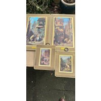 4 X Holzbilder Carl Spitzweg 4 X Holzbilder Carl Spitzweg von JulesLaedchen