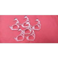 Sechs Serviettenhalter Form Ente von JulesLaedchen