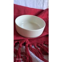 Villeroy & Boch Schale, Design Naif, Weiß, Vintage Villeroy & Boch Schale, Design Naif, Weiß, Vintage von JulesLaedchen