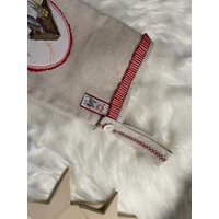 Nikolausstiefel Mit Weihnachtsmotiv "Stille Nacht" Stoff Acufactum von JulesTraumwerkstatt