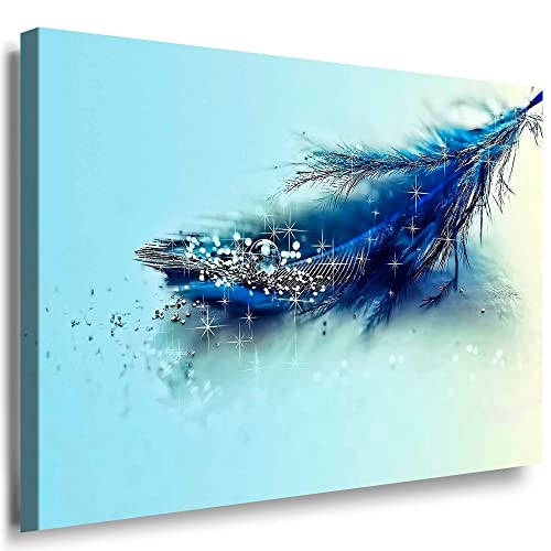 Julia-Art - Bilder Blumen Tropfen Abstrakt 70 x 50 cm LeinWandBilder XXL - 1 Teilige WandBilder Art 3D Modern Kunstdrucke BTL-a-20888-2 von Julia-Art