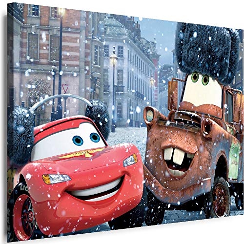 Julia-Art - Bilder Film Cartoons Tiere Kinder Autos 80 x 60 cm LeinWandBilder Xxl - 1 Teilige WandBilder Art 3D Modern Kunstdrucke w-a-2063-15 von Julia-Art