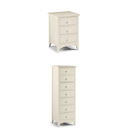 Julian Bowen Cameo Bedside & 7 Drawer Chest Bundle von Julian Bowen