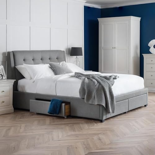 Julian Bowen Fullerton-Bett, Grau, Super-Kingsize Julian Bowen Fullerton-Bett, Grau, Super-Kingsize von Julian Bowen