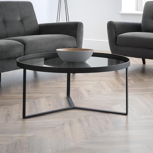 Julian Bowen Loft Couchtisch, Rauchglas von Julian Bowen
