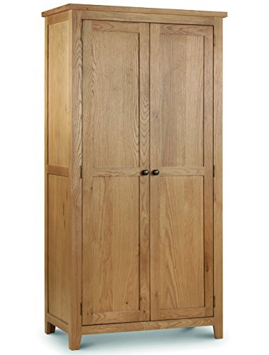 Julian Bowen Marlborough 2-türiger Kleiderschrank, Eiche von Julian Bowen