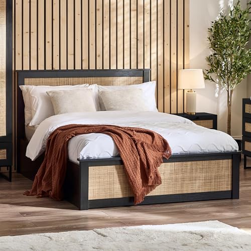 Julian Bowen Padstow Ottoman 135 cm Doppelbett - Schwarz von Julian Bowen
