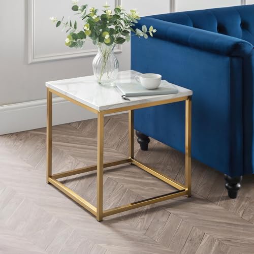 Julian Bowen Scala Lampentisch, Gold von Julian Bowen