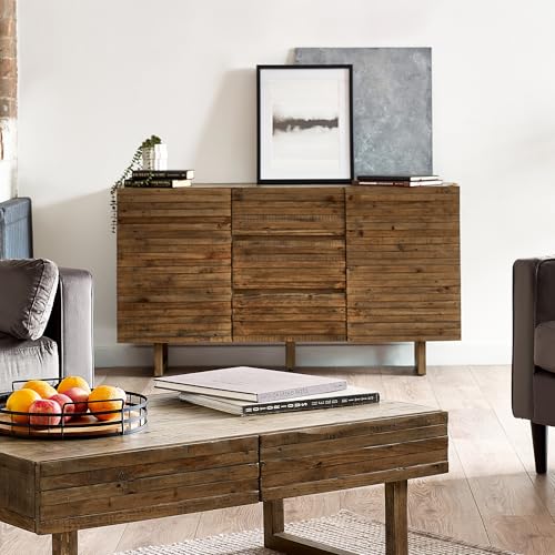 Julian Bowen Sideboard, Kiefer, Cashew, 80 x 145 x 43 von Julian Bowen