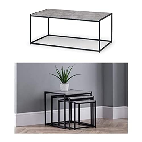 Julian Bowen Staten Coffee Table & Nest of Tables Bundle von Julian Bowen