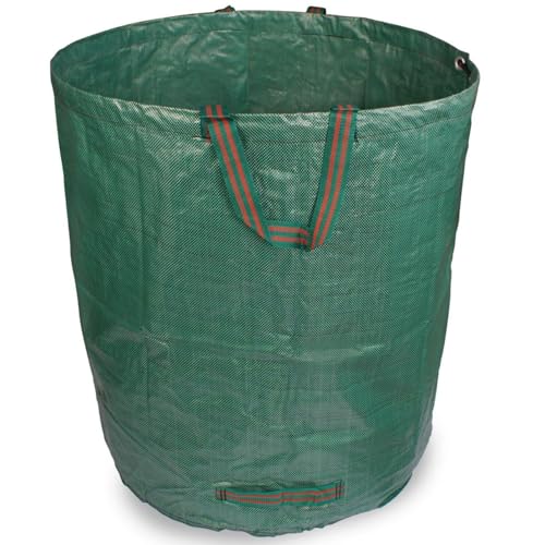 Julido Gartensäcke 270L – Faltbare Laubsäcke mit Griffen – Robuste Wiederverwendbare Gartenabfallsäcke für Laub, Gras, Unkraut und Gartenabfälle – Garten Müllsäcke von Julido