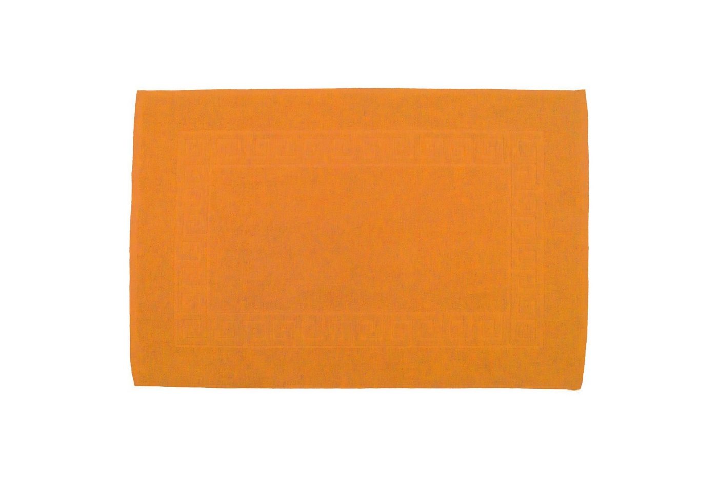 Badematte 1-Badematte-Orange-50 x 40 cm Julie Julsen, Baumwolle, Spiral von Julie Julsen