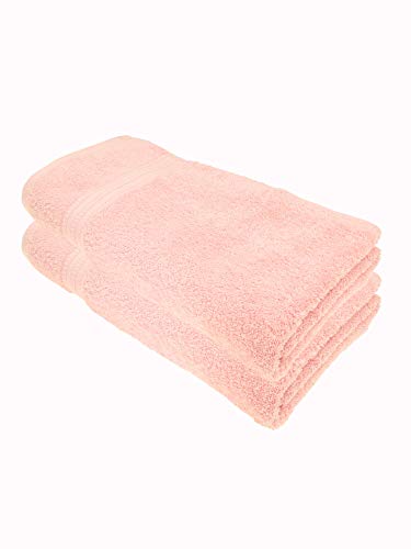 Julie Julsen® Bio Badetuch-Set, 2 Badetücher in 32 Farben erhältlich weich und saugstark Rosa 100x150 cm von Julie Julsen