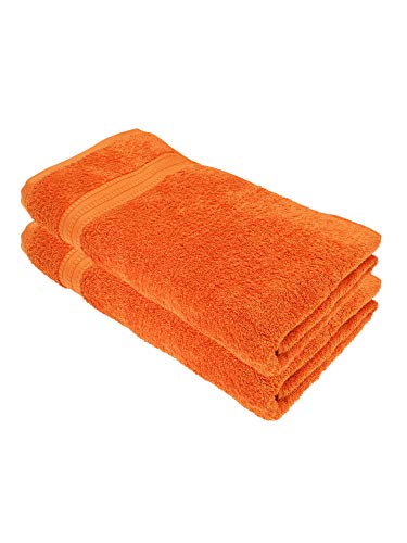 Julie Julsen® Bio Badetuch-Set, 2 Badetücher in 32 Farben erhältlich weich und saugstark Terrakotta 100x150 cm von Julie Julsen