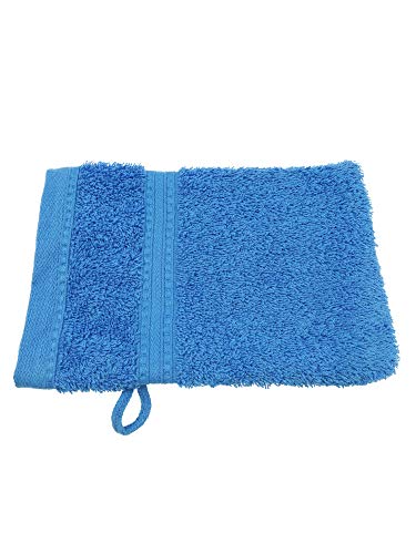 Julie Julsen® Bio Waschhandschuhe in 32 Farben erhältlich weich und saugstark Royalblau 15x21 cm von Julie Julsen