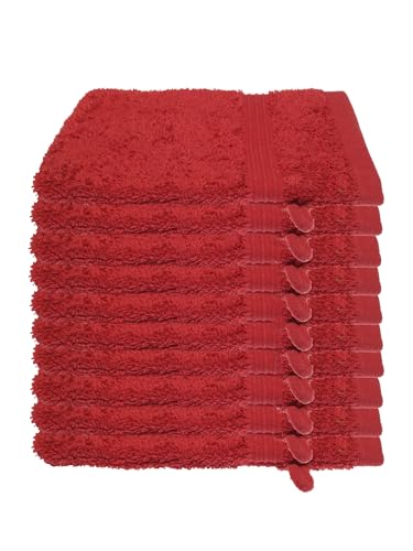 Julie Julsen 10er Pack Waschlappen 23 Farben erhältlich weich und saugstark 500gsm Öko Tex Bordeaux 15 x 21 cm Julie Julsen 10er Pack Waschlappen 23 Farben erhältlich weich und saugstark 500gsm Öko Tex Bordeaux 15 x 21 cm von Julie Julsen