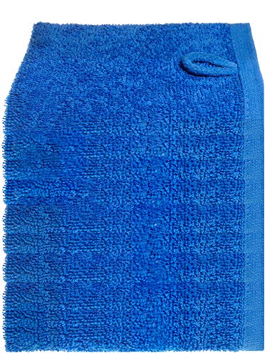 Julie Julsen 20er Pack Waschlappen 12 Farben erhältlich weich und saugstark Öko Tex Royalblau 30 x 30 cm von Julie Julsen
