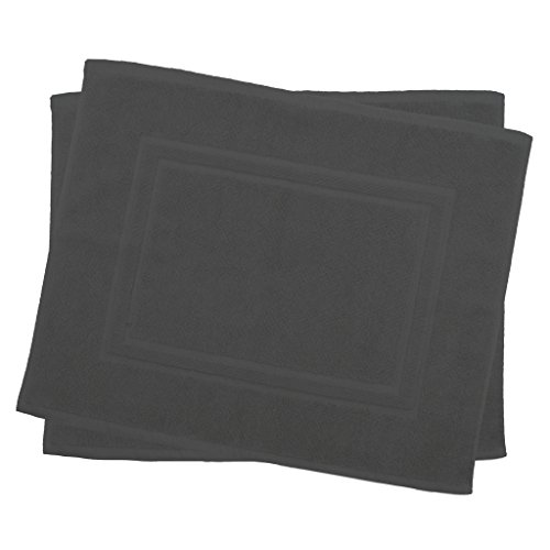 Julie Julsen 2er Pack 50 x 40 cm Badvorleger in Premium Qualität 900 gm2 in aktuellen Farben und 4 Größen aus Baumwolle Badematte Badteppich Duschvorleger Design Doppel Rahmen Anthrazit Julie Julsen 2er Pack 50 x 40 cm Badvorleger in Premium Qualität 900 gm2 in aktuellen Farben und 4 Größen aus Baumwolle Badematte Badteppich Duschvorleger Design Doppel Rahmen Anthrazit von Julie Julsen