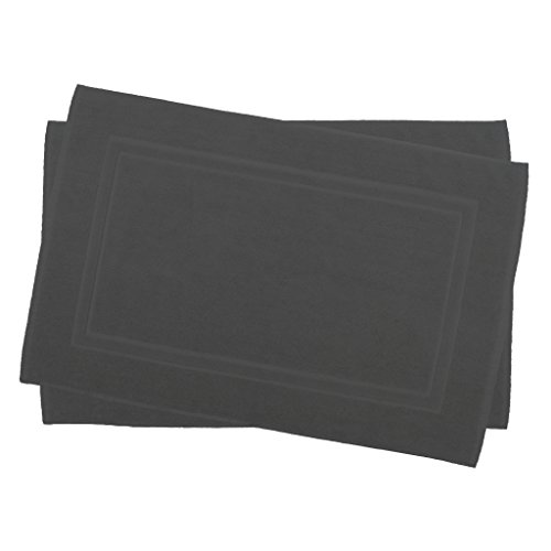 Julie Julsen 2er Pack 50 x 80 cm Badvorleger in Premium Qualität 900 gm2 in aktuellen Farben und 4 Größen aus Baumwolle Badematte Badteppich Duschvorleger Design Doppel Rahmen Anthrazit Julie Julsen 2er Pack 50 x 80 cm Badvorleger in Premium Qualität 900 gm2 in aktuellen Farben und 4 Größen aus Baumwolle Badematte Badteppich Duschvorleger Design Doppel Rahmen Anthrazit von Julie Julsen