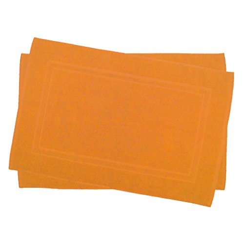 Julie Julsen 2er Pack 50 x 80 cm Badvorleger in Premium Qualität 900 gm2 in aktuellen Farben und 4 Größen aus Baumwolle Badematte Badteppich Duschvorleger Design Doppel Rahmen Orange Julie Julsen 2er Pack 50 x 80 cm Badvorleger in Premium Qualität 900 gm2 in aktuellen Farben und 4 Größen aus Baumwolle Badematte Badteppich Duschvorleger Design Doppel Rahmen Orange von Julie Julsen