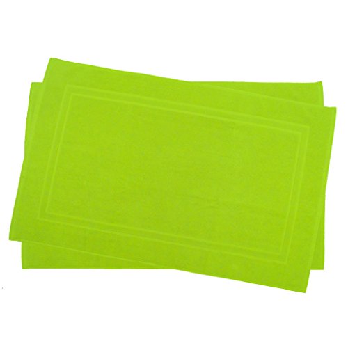 Julie Julsen 2er Pack 60 x 100 cm Badvorleger in Premium Qualität 900 gm2 in aktuellen Farben und 4 Größen aus Baumwolle Badematte Badteppich Duschvorleger Design Doppel Rahmen Apfelgrün Julie Julsen 2er Pack 60 x 100 cm Badvorleger in Premium Qualität 900 gm2 in aktuellen Farben und 4 Größen aus Baumwolle Badematte Badteppich Duschvorleger Design Doppel Rahmen Apfelgrün von Julie Julsen