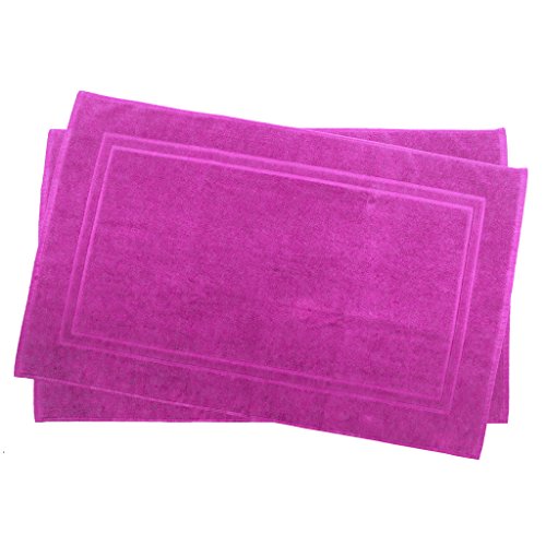Julie Julsen 2er Pack 70 x 120 cm Badvorleger in Premium Qualität 900 gm2 in aktuellen Farben und 4 Größen aus Baumwolle Badematte Badteppich Duschvorleger Design Doppel Rahmen Pink Julie Julsen 2er Pack 70 x 120 cm Badvorleger in Premium Qualität 900 gm2 in aktuellen Farben und 4 Größen aus Baumwolle Badematte Badteppich Duschvorleger Design Doppel Rahmen Pink von Julie Julsen