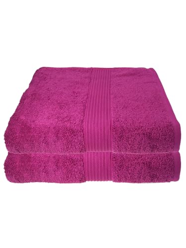 Julie Julsen 2er Pack Saunatücher 28 Farben erhältlich Reine Baumwolle Qualität 500 GSM Strandtuch Fuchsia 80 x 200 cm B-Ware Julie Julsen 2er Pack Saunatücher 28 Farben erhältlich Reine Baumwolle Qualität 500 GSM Strandtuch Fuchsia 80 x 200 cm B-Ware von Julie Julsen