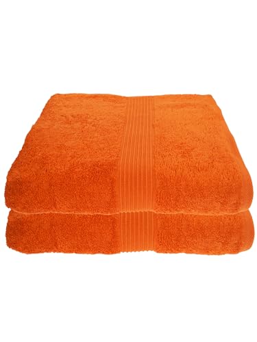 Julie Julsen 2er Pack Saunatücher vielen Farben Reine Baumwolle Qualität 500 GSM Strandtuch Terrakotta 80 x 200 cm Julie Julsen 2er Pack Saunatücher vielen Farben Reine Baumwolle Qualität 500 GSM Strandtuch Terrakotta 80 x 200 cm von Julie Julsen