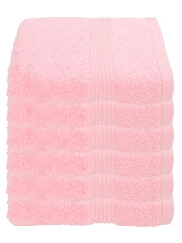 Julie Julsen 6er Pack Handtuch 23 Farben erhältlich weich und saugstark 500gsm Öko Tex Rosa 50 x 100 cm Julie Julsen 6er Pack Handtuch 23 Farben erhältlich weich und saugstark 500gsm Öko Tex Rosa 50 x 100 cm von Julie Julsen
