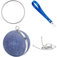 Julie Julsen Abendtasche "Metall mit Zirkonia blau" Julie Julsen Abendtasche "Metall mit Zirkonia blau" von Julie Julsen
