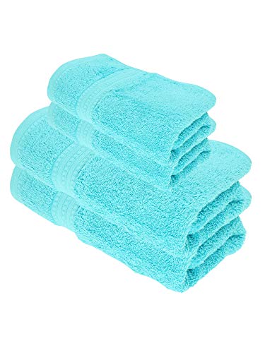 Julie Julsen Bio Duschtuch-Set 4 TLG. 2 Dusch- 2 Handtücher Türkis 100% Baumwolle Frotte 550g/m² Julie Julsen Bio Duschtuch-Set 4 TLG. 2 Dusch- 2 Handtücher Türkis 100% Baumwolle Frotte 550g/m² von Julie Julsen