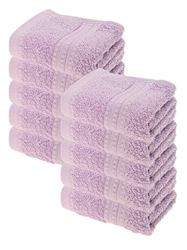 Julie Julsen Bio Gästetuch-Set 10 STK. 30x50 Lavendel 100% Baumwolle Frotte 550g/m² von Julie Julsen