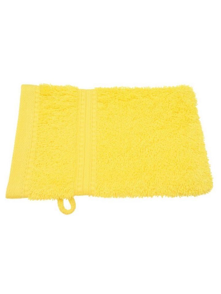 Julie Julsen Handtuch 1-Handtuch-Citrone-Waschhandschuh 15 x 21 cm, Bio-Baumwolle (1-St) von Julie Julsen