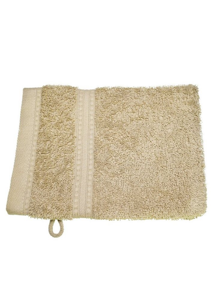 Julie Julsen Handtuch 1-Handtuch-Sand-Waschhandschuh 15 x 21 cm, Bio-Baumwolle (1-St) von Julie Julsen