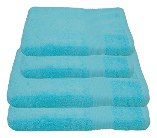 Julie Julsen Handtuch Set 2X Duschtuch 2X Handtuch Babyblau/in 23 Farben erhältlich weich und saugstark von Julie Julsen
