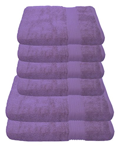 Julie Julsen Handtuch Set 2X Duschtuch 4X Handtuch Lavendel/in 23 Farben erhältlich weich und saugstark von Julie Julsen