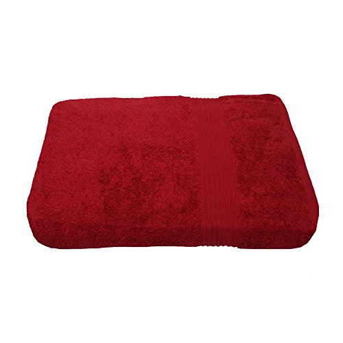 Julie Julsen Handtuch in 23 Farben erhältlich weich und saugstark 500gsm Öko Tex Bordeaux 50 x 100 cm von Julie Julsen