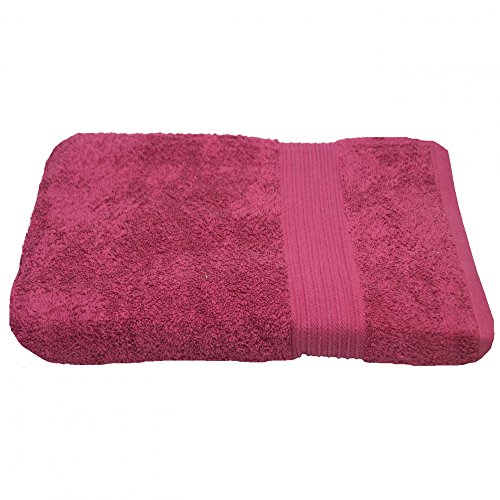 Julie Julsen Handtuch in 23 Farben erhältlich weich und saugstark 500gsm Öko Tex Pink 50 x 100 cm von Julie Julsen