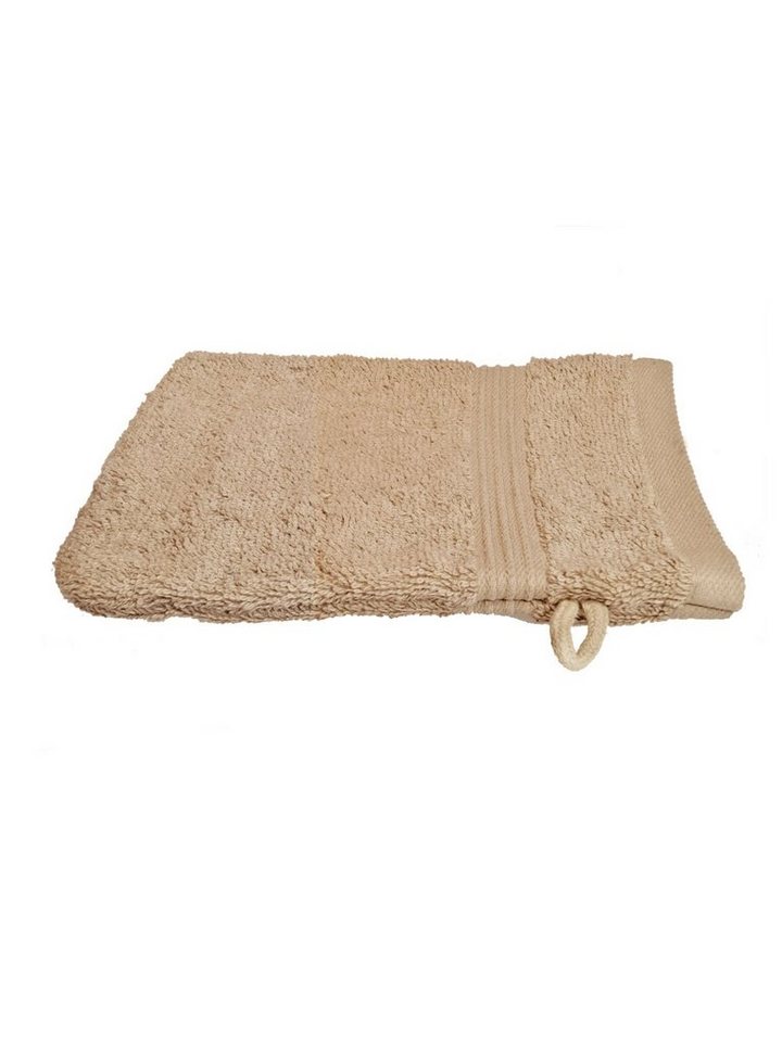 Julie Julsen Handtücher 1-Handtücher-Sand-Waschhandschuh 15 x 21 cm, Baumwolle (1-St) von Julie Julsen