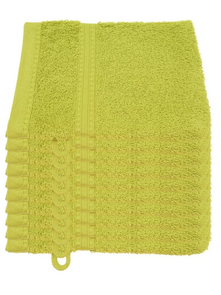 Julie Julsen Handtücher 10-Handtücher-Limette, Bio-Baumwolle (10-St) von Julie Julsen