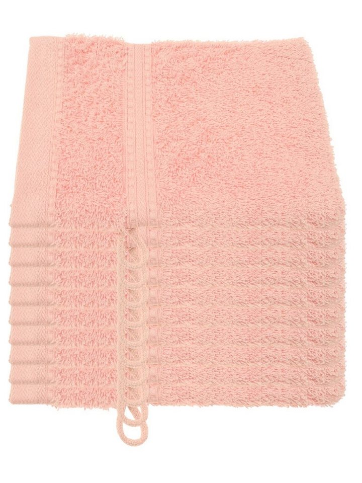 Julie Julsen Handtücher 10-Handtücher-Rosa, Bio-Baumwolle (10-St) von Julie Julsen