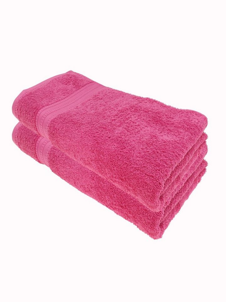 Julie Julsen Handtücher 2-Handtücher-Pink, Bio-Baumwolle (2-St) von Julie Julsen