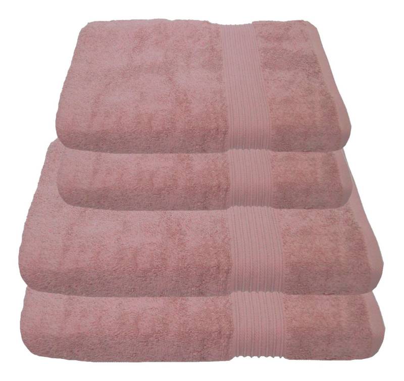 Julie Julsen Handtücher 4-Handtücher-Pastell Rosa, Baumwolle (4-St) von Julie Julsen