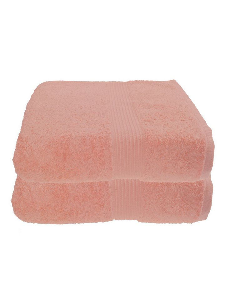 Julie Julsen Saunatuch 2-Saunatuch-Pastell Rosa-Saunatuch 80 x 200 cm, Baumwolle (2-St) von Julie Julsen