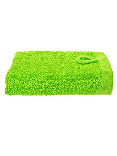 Julie Julsen Waschlappen in 12 Farben erhältlich weich und saugstark Öko Tex Apfelgrün 30 x 30 cm von Julie Julsen