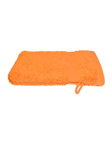 Julie Julsen Waschlappen in 23 Farben erhältlich weich und saugstark 500gsm Öko Tex Orange 15 x 21 cm von Julie Julsen